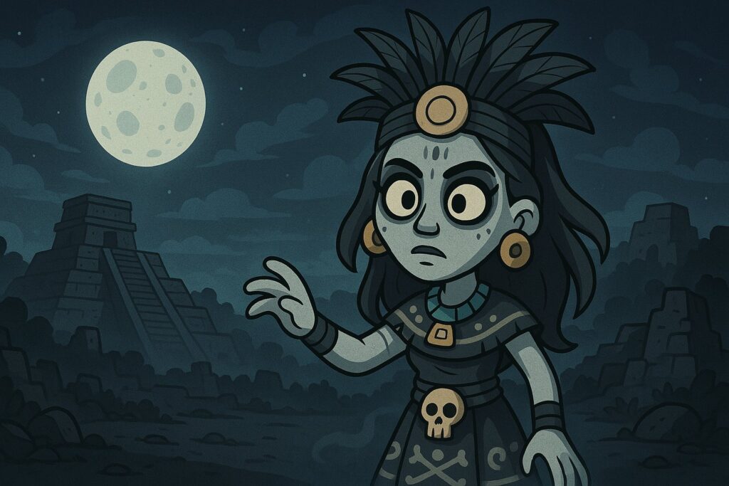 Cihuateteo espiritu femenino