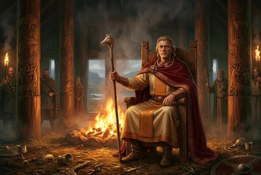 Ailill criatura de la mitología celta antigua, figura legendaria de las historias célticas tradicionales