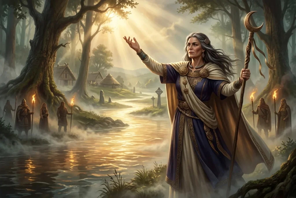 Dea Matrona diosa celta del río Marne mitología gala antigua