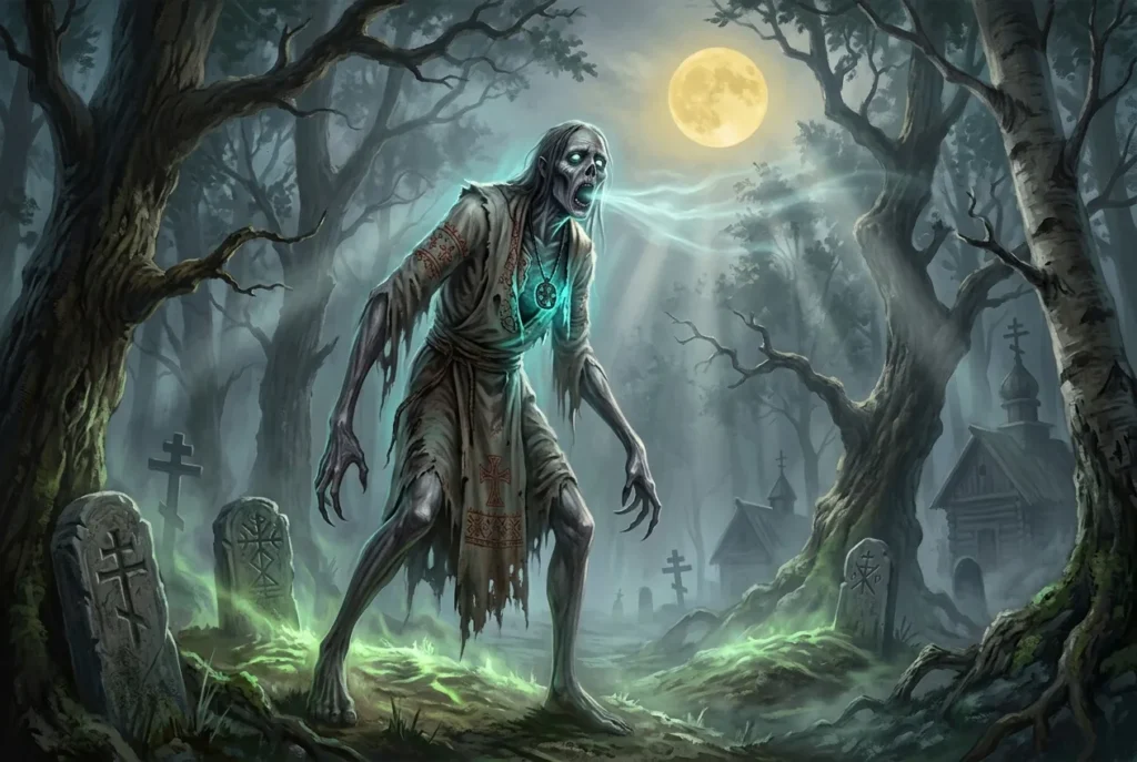 Drekavac criatura mitología eslava Balcanes monstruo nocturno folklore