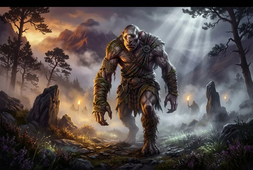 Fachan criatura mitología celta escocesa, ser legendario de la mitología celta