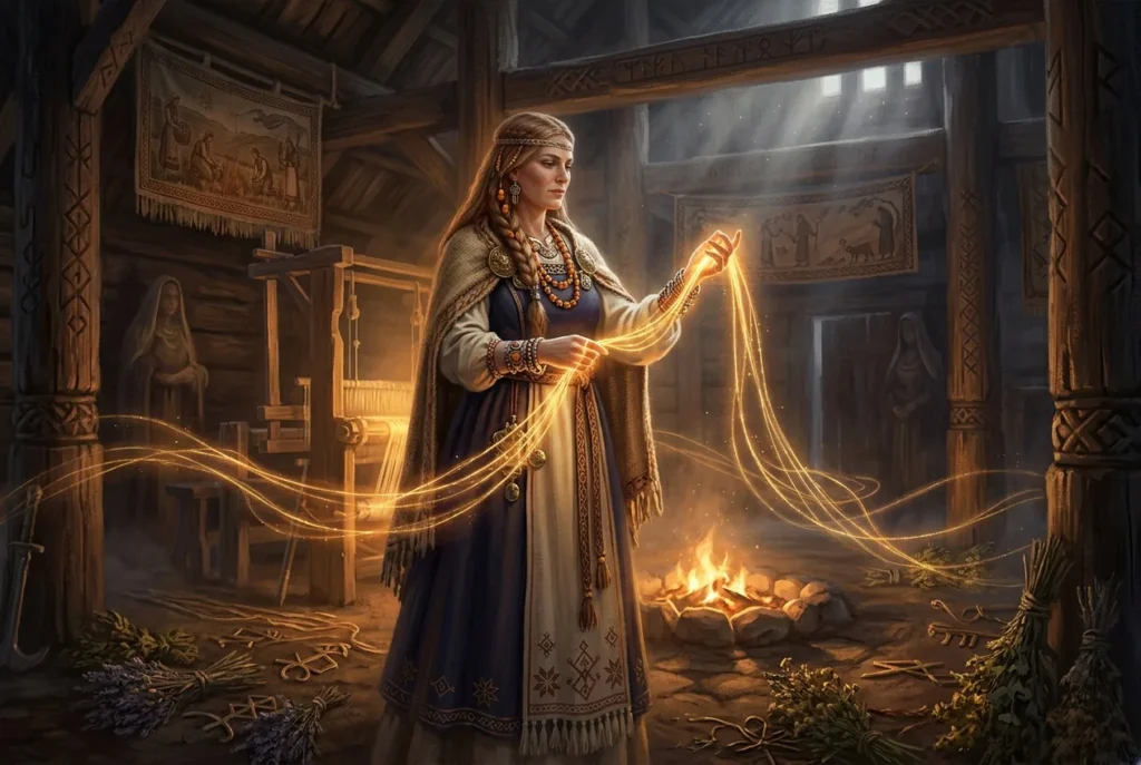 Laima diosa báltica del destino y fortuna mitología antigua