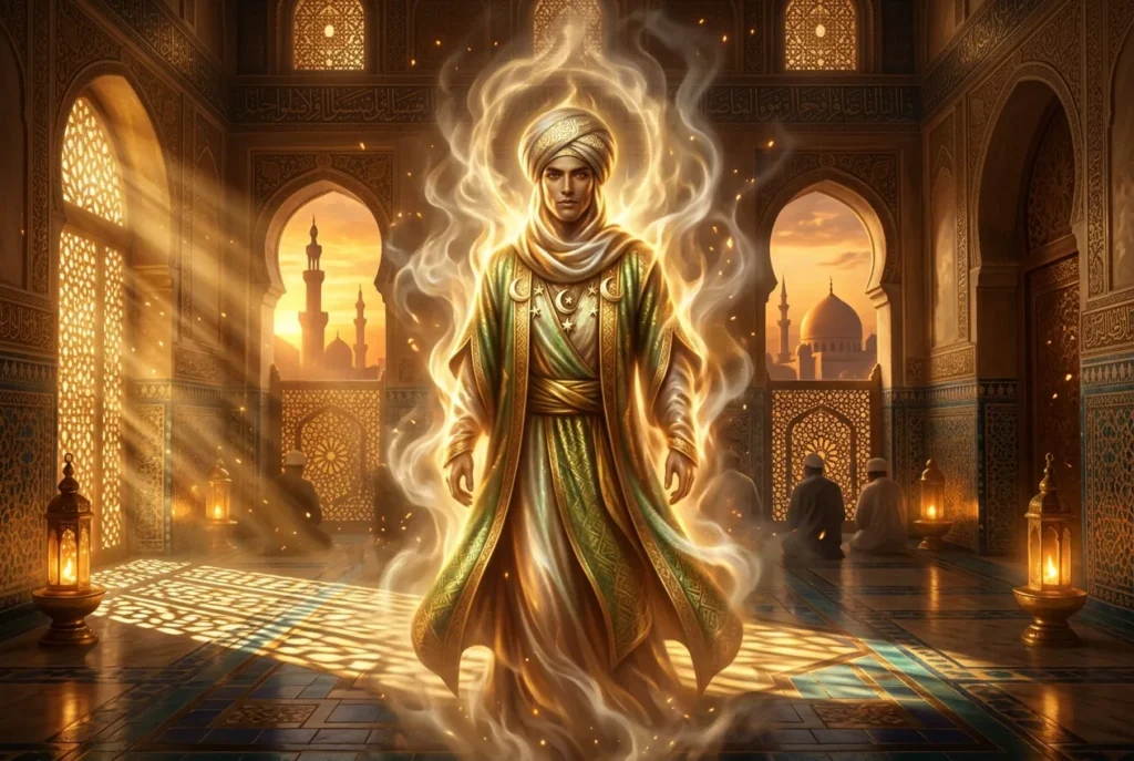 Qareen criatura mitología islámica árabe compañero invisible espíritu