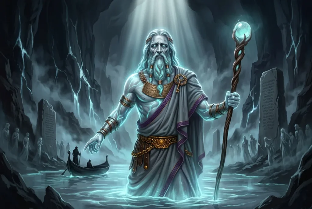 Acheron río mitología griega inframundo Hades, frontera entre vivos y muertos