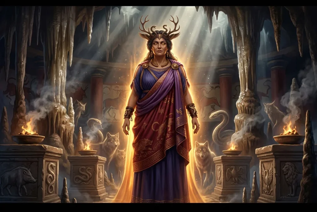 Alepotrypa criatura mitología griega antigua - ser místico de leyenda griega
