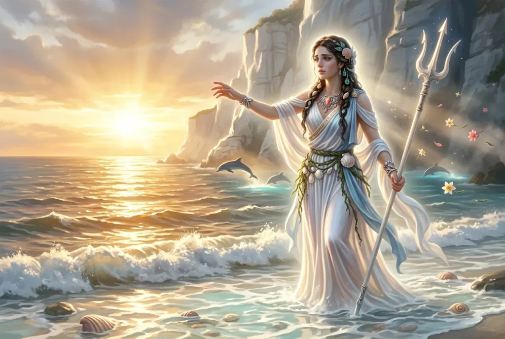 Galatea Nereida mitología griega ninfa del mar amor Acis Polifemo