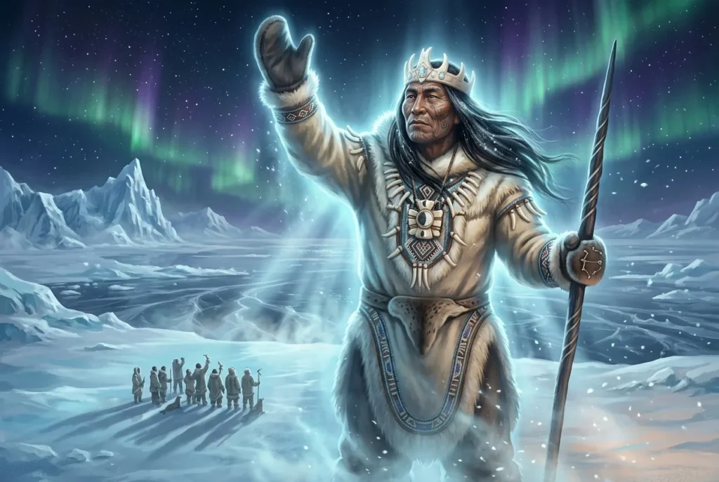 Igaluk dios luna mitología inuit Alignak deidad ártica cosmología