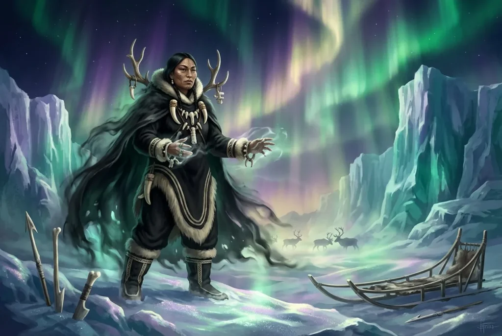 Ijiraq criatura mitología inuit ser sobrenatural sombras norte folklore ártico