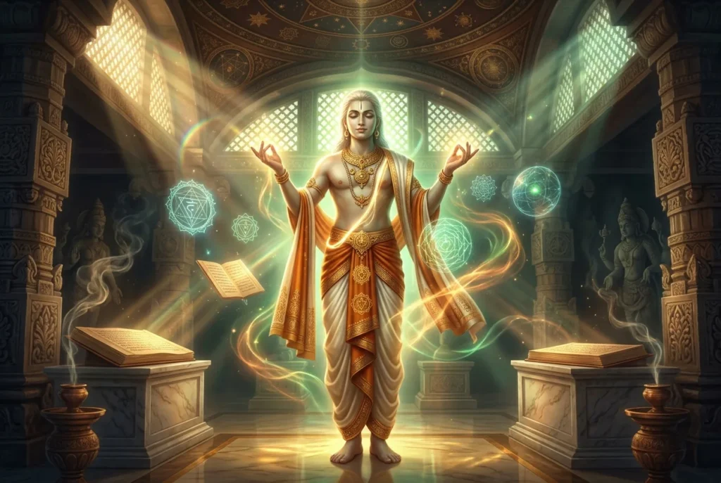 Laghuparāśarīya criatura mitología hindú antigua, ser enigmático de leyendas indias