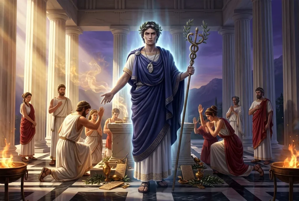 Orkos, la personificación divina del juramento en la mitología griega antigua