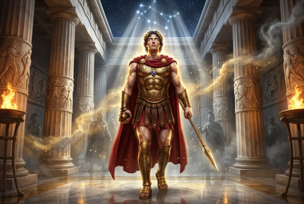 Polux el inmortal hijo de Zeus en la mitología griega, hermano gemelo de Cástor