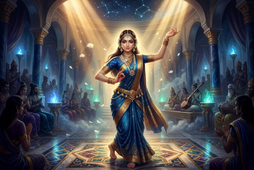 Tilottama apsara ninfa celestial mitología hindú belleza divina