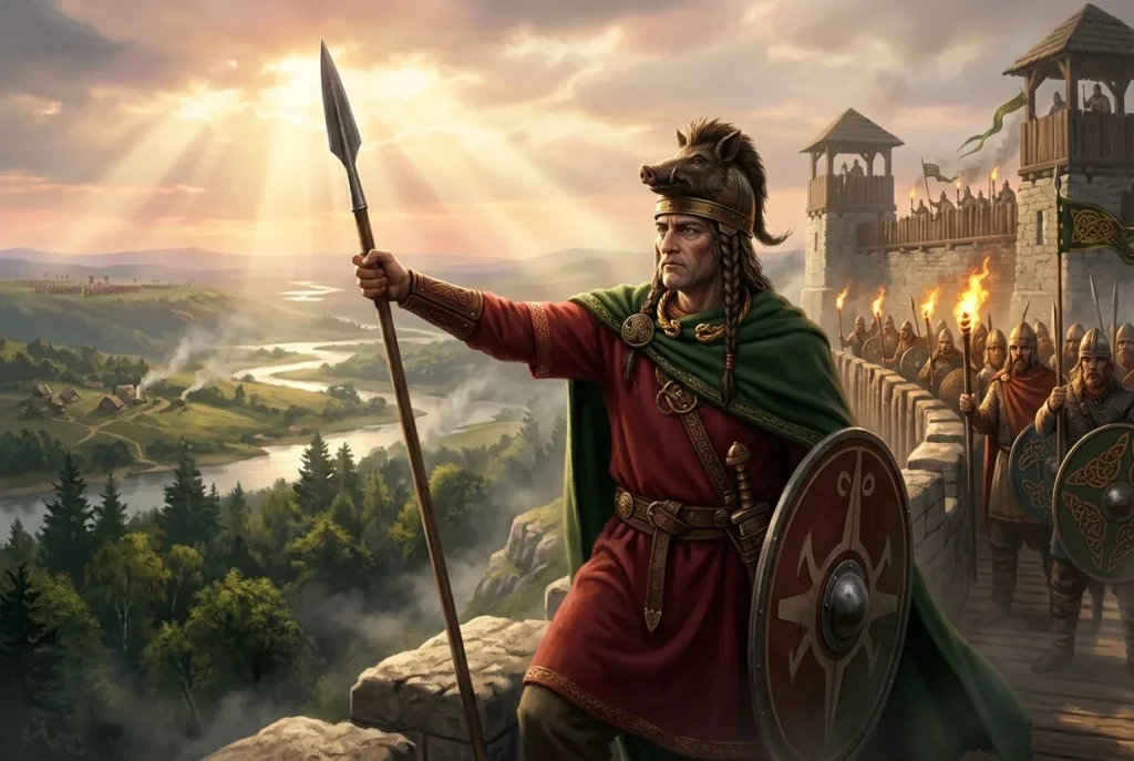 Vercingétorix líder galo resistencia romana mitología europea historia antigua
