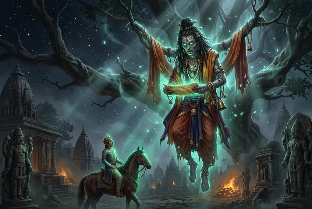 Vetala criatura mitología hindú ser sobrenatural cadáver folklore indio antiguo