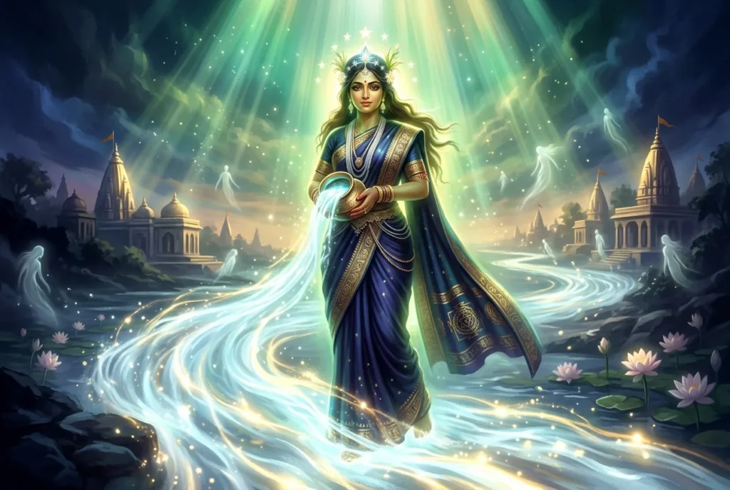 Yami diosa hindú de la muerte y el más allá, mitología hindú antigua, hermana de Yama