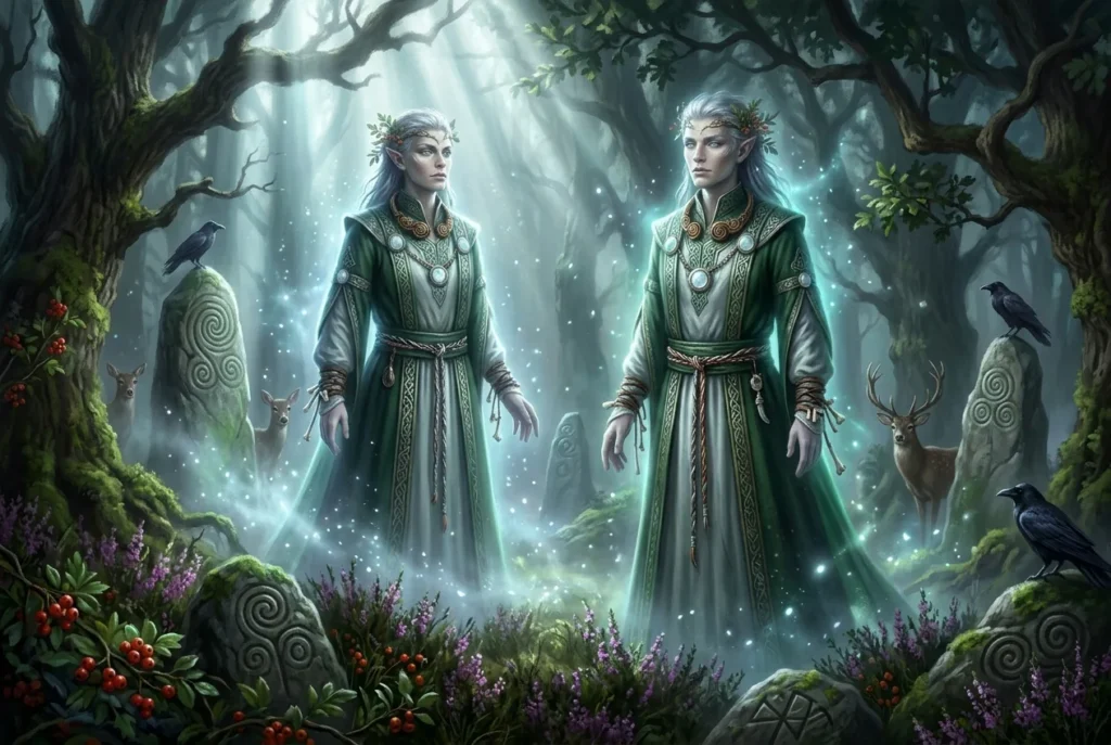 Adhene criatura mitología manx folklore celta representación artística