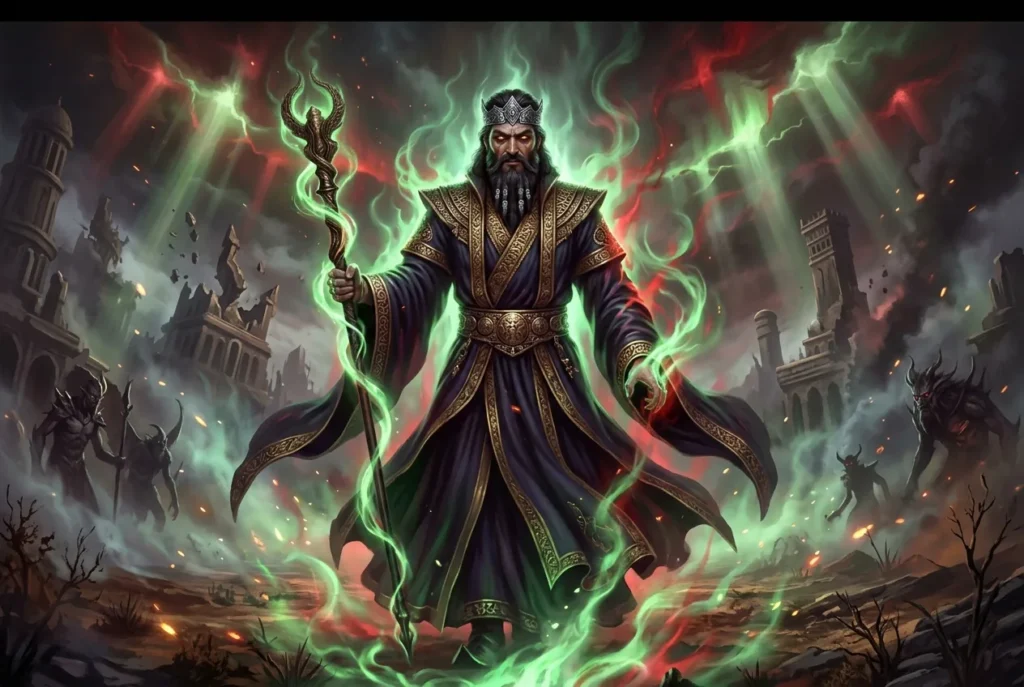 Angra Mainyu Ahriman mitología zoroastrismo dios del mal y la oscuridad persa