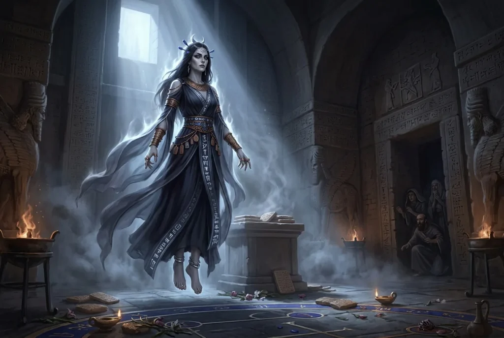 Ardat-Lili demonio mesopotámico mitología antigua espíritu nocturno demoníaco
