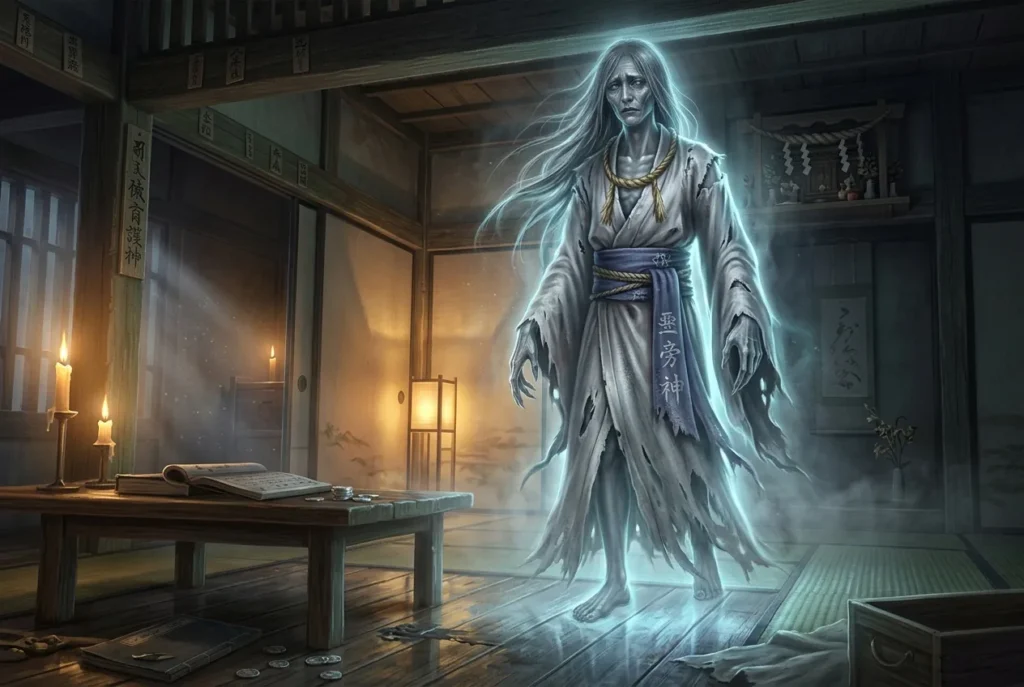 Binbōgami, deidad japonesa del folclore que personifica la pobreza y el infortunio en la mitología nipona