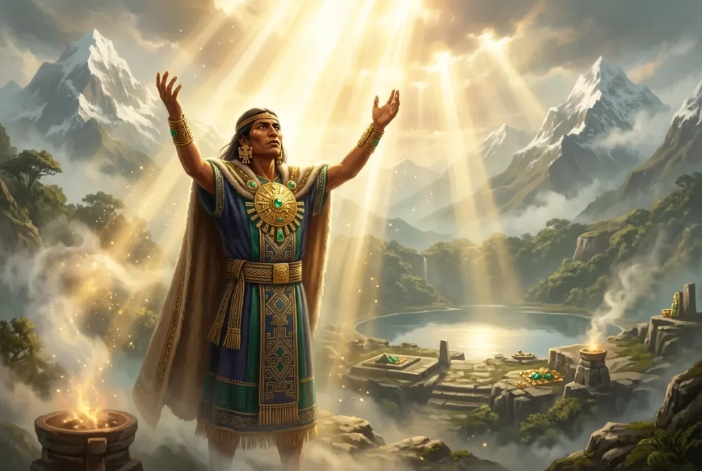 Cuchavira, deidad muisca del amanecer y luz primordial en la mitología andina colombiana