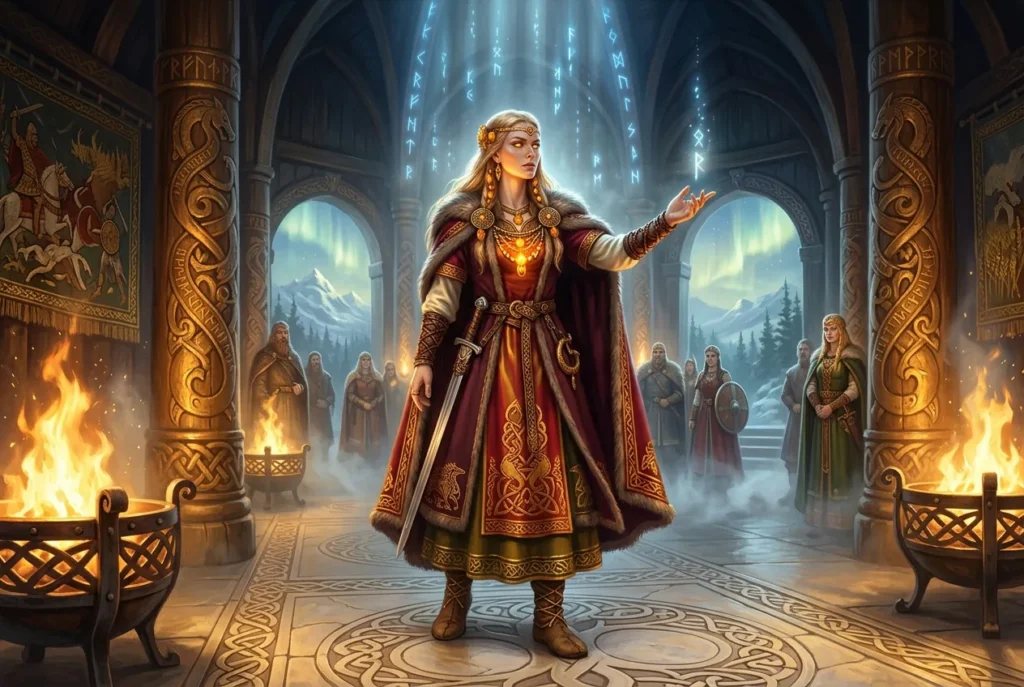 Freya diosa nórdica de la belleza y el amor en la mitología escandinava
