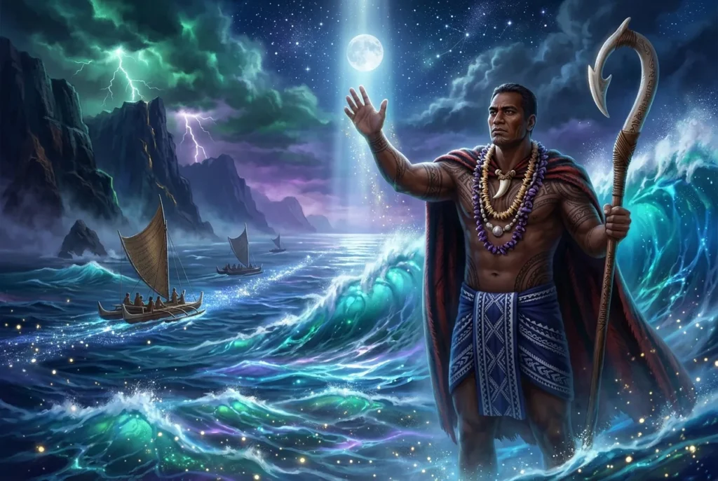 Kanaloa deidad hawaiana del océano y submundo en mitología polinesia