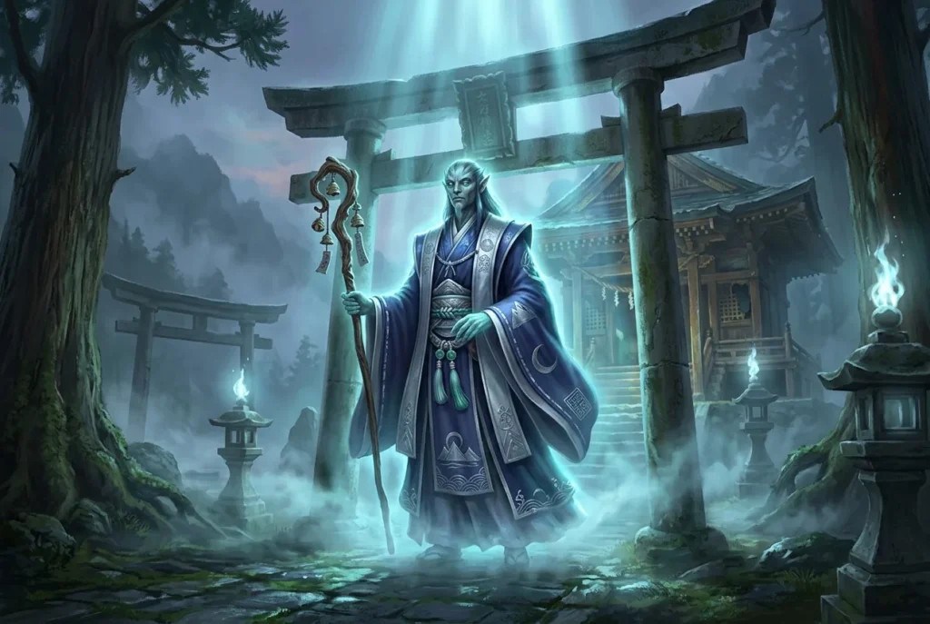 Kashanbo criatura mitología japonesa legendaria figura misteriosa tradicional