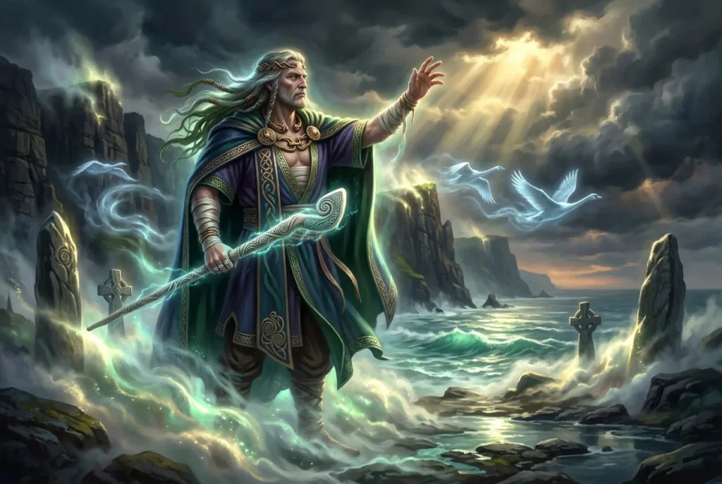 Lir dios del mar mitología celta irlandesa, deidad antigua con poder sobre las aguas