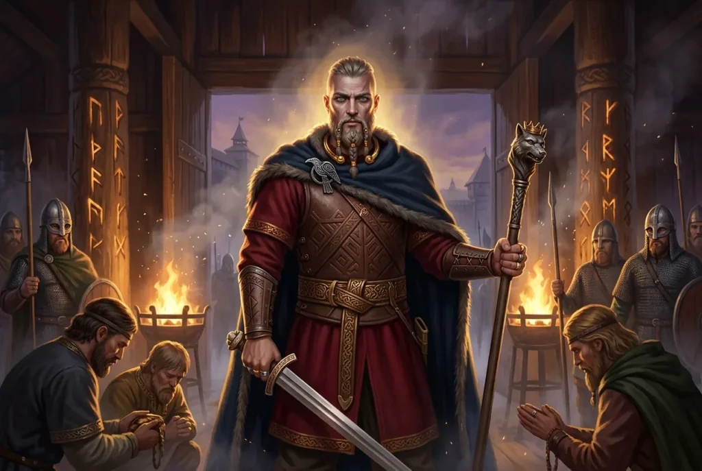 Rurik caudillo vikingo legendario fundador dinastía rúrika mitología nórdica