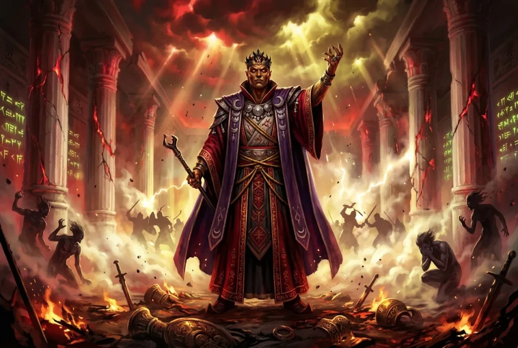 Saurva daeva zoroastrismo demonio espíritu maligno discordia guerra mitología persa antigua