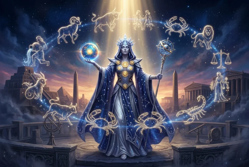 Zodiaco universal: las 12 constelaciones zodiacales en la mitología celestial